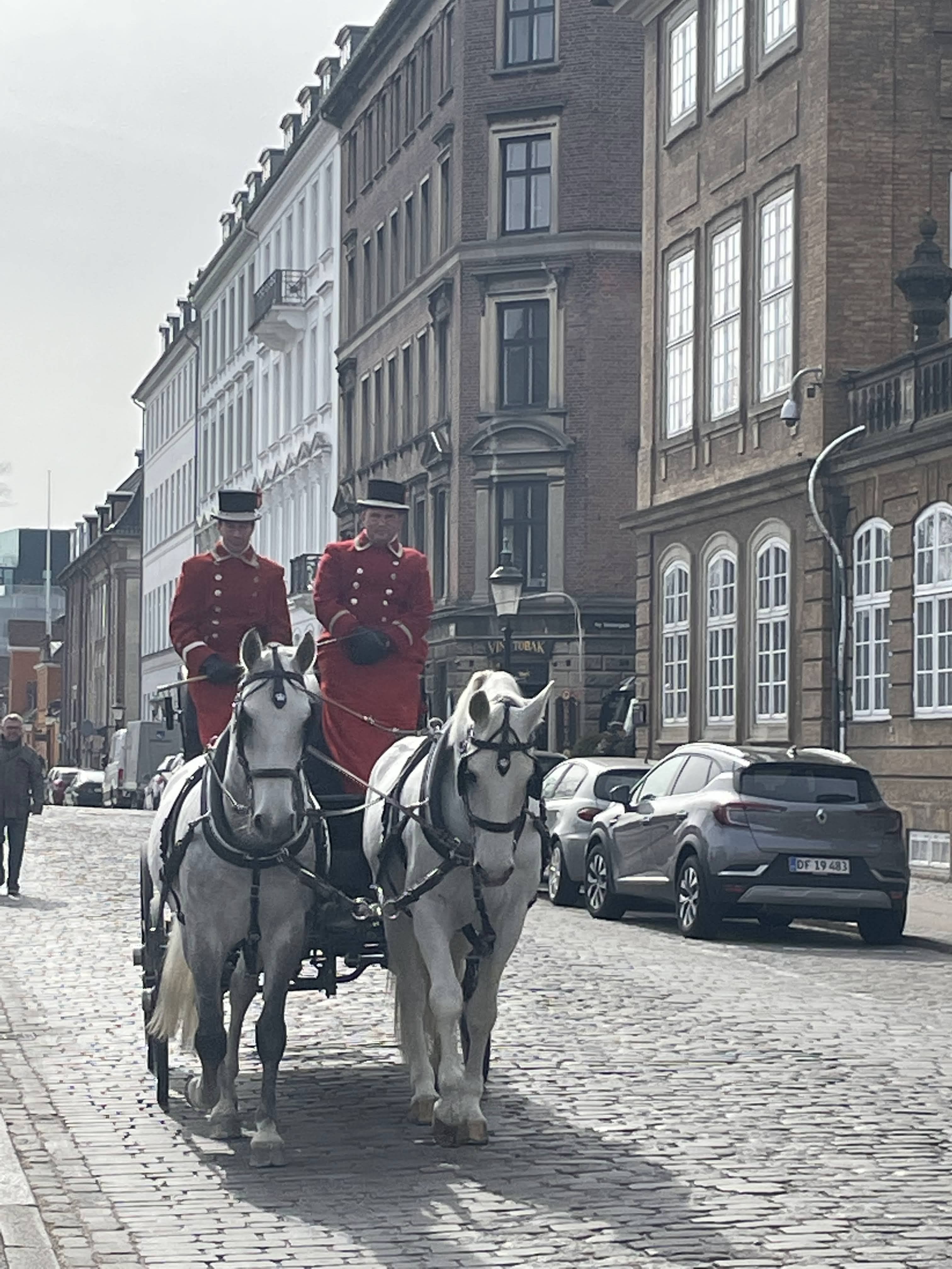 Royal staff with horses