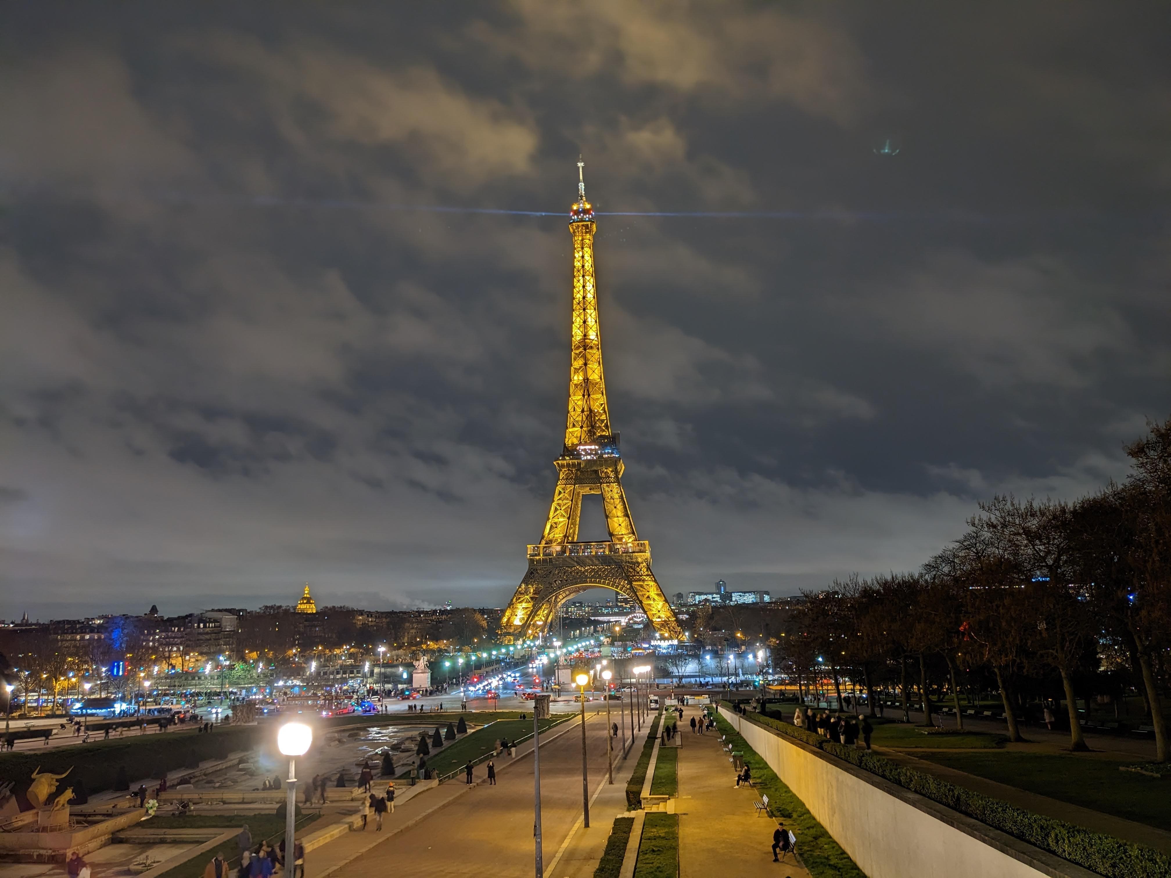 Eiffel Tower Nighttime