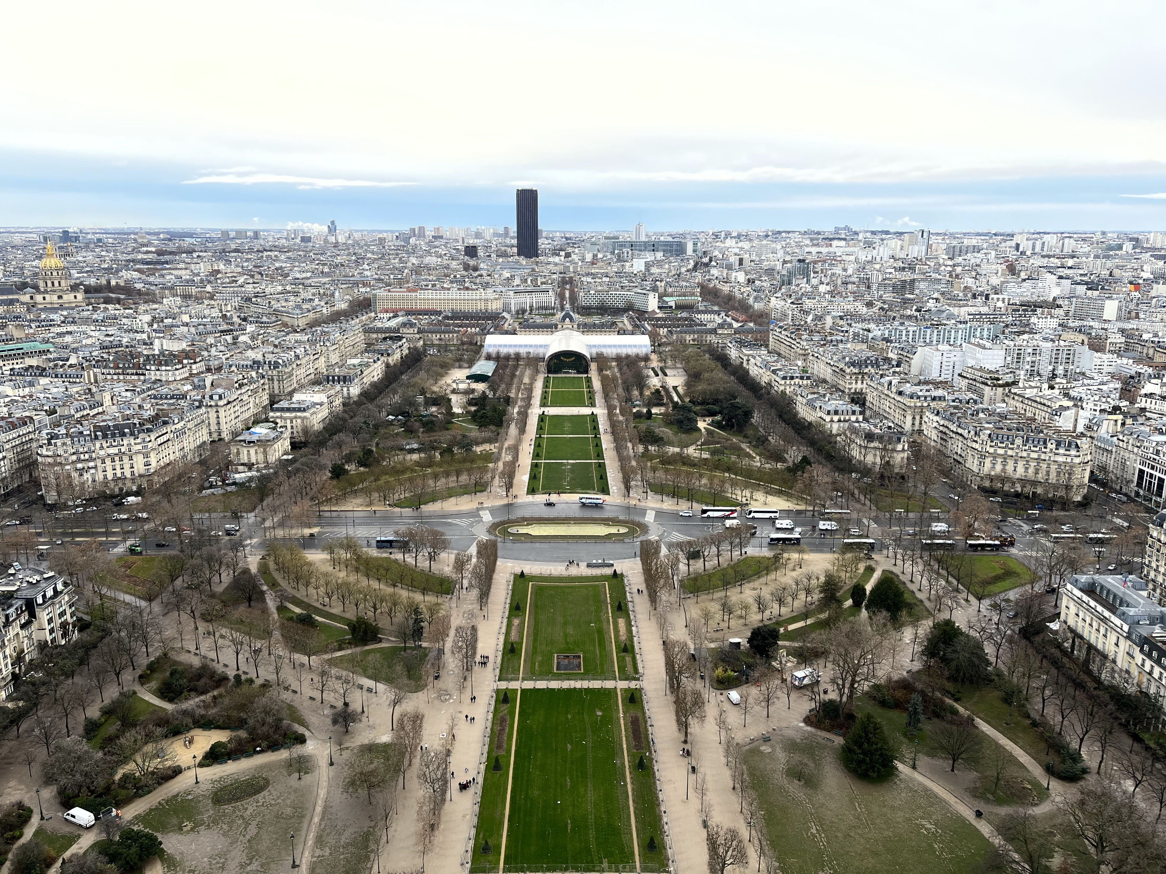 View of Paris from Eiffel Tower