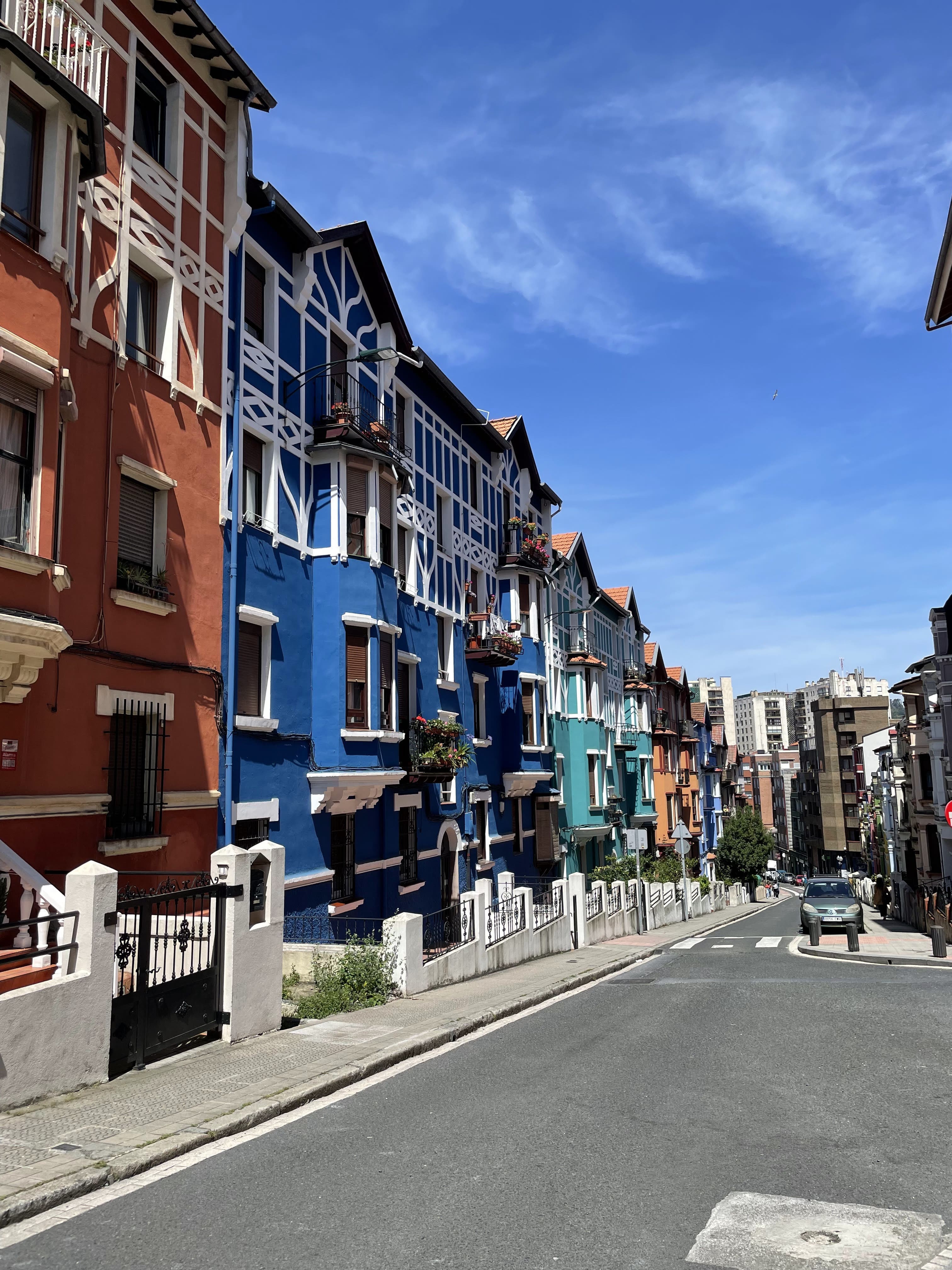 Colorful Houses of Bilbao