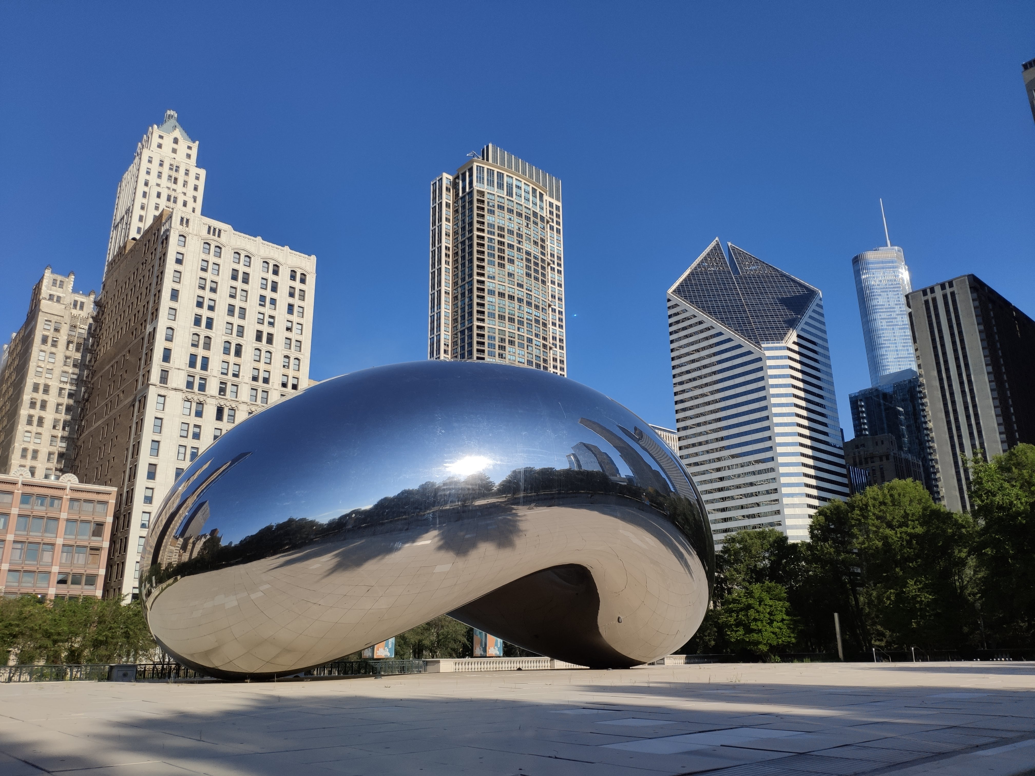 The Bean with Skyline