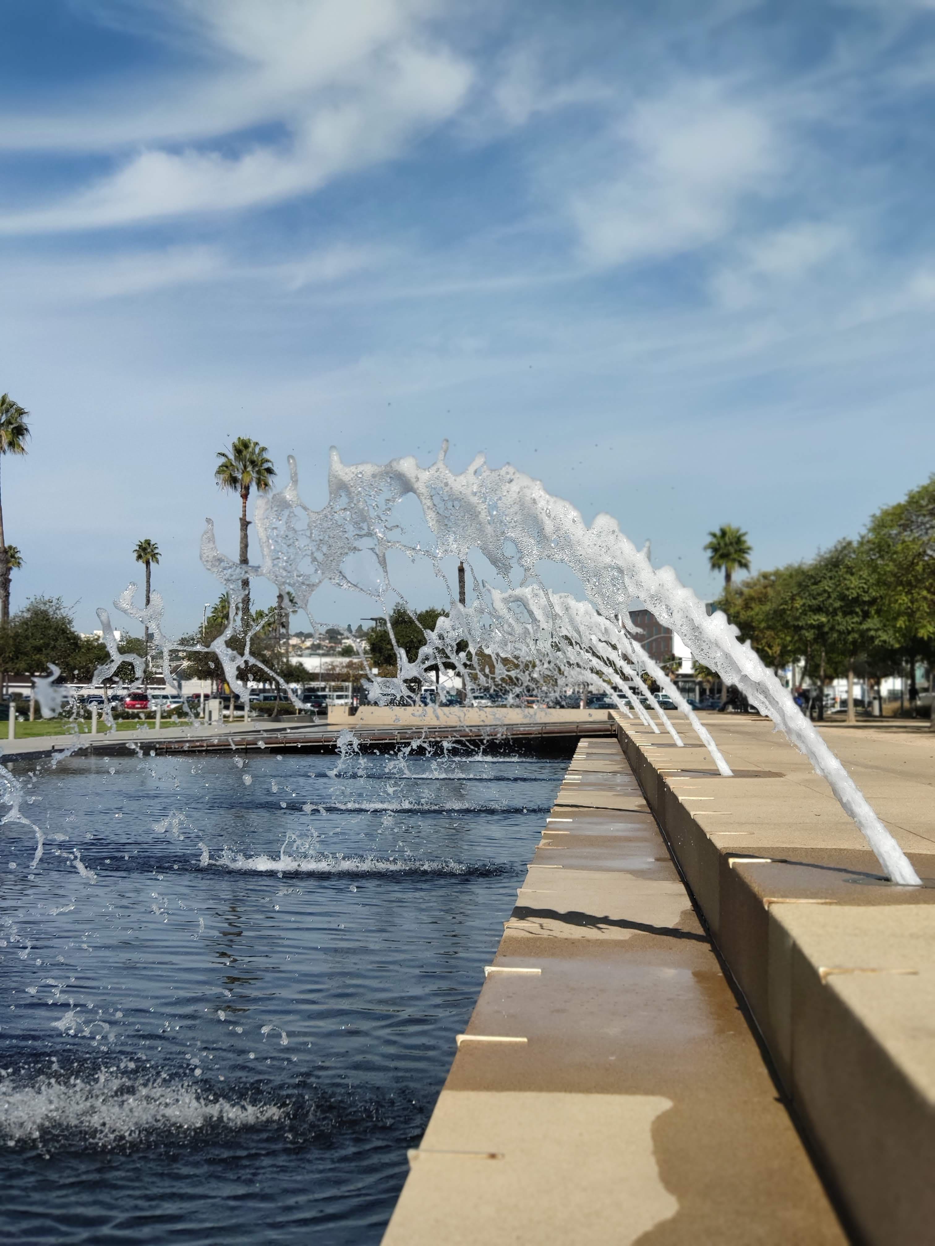 Fountain in Waterfront Park